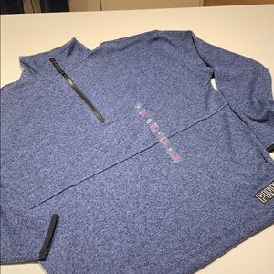 PINK, 1/4 zip pull over